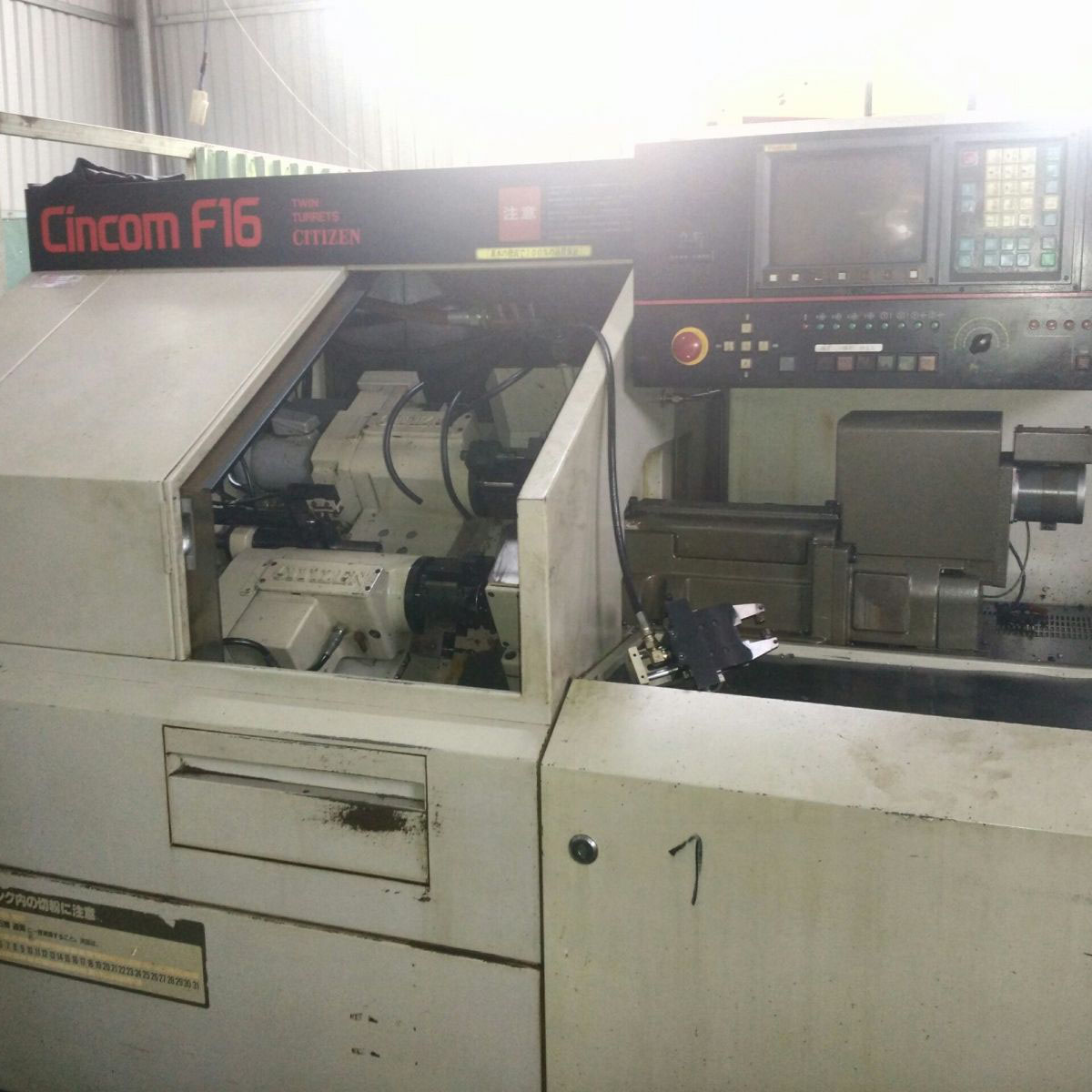 Máy tiện Cincom F16 Fanuc OT
