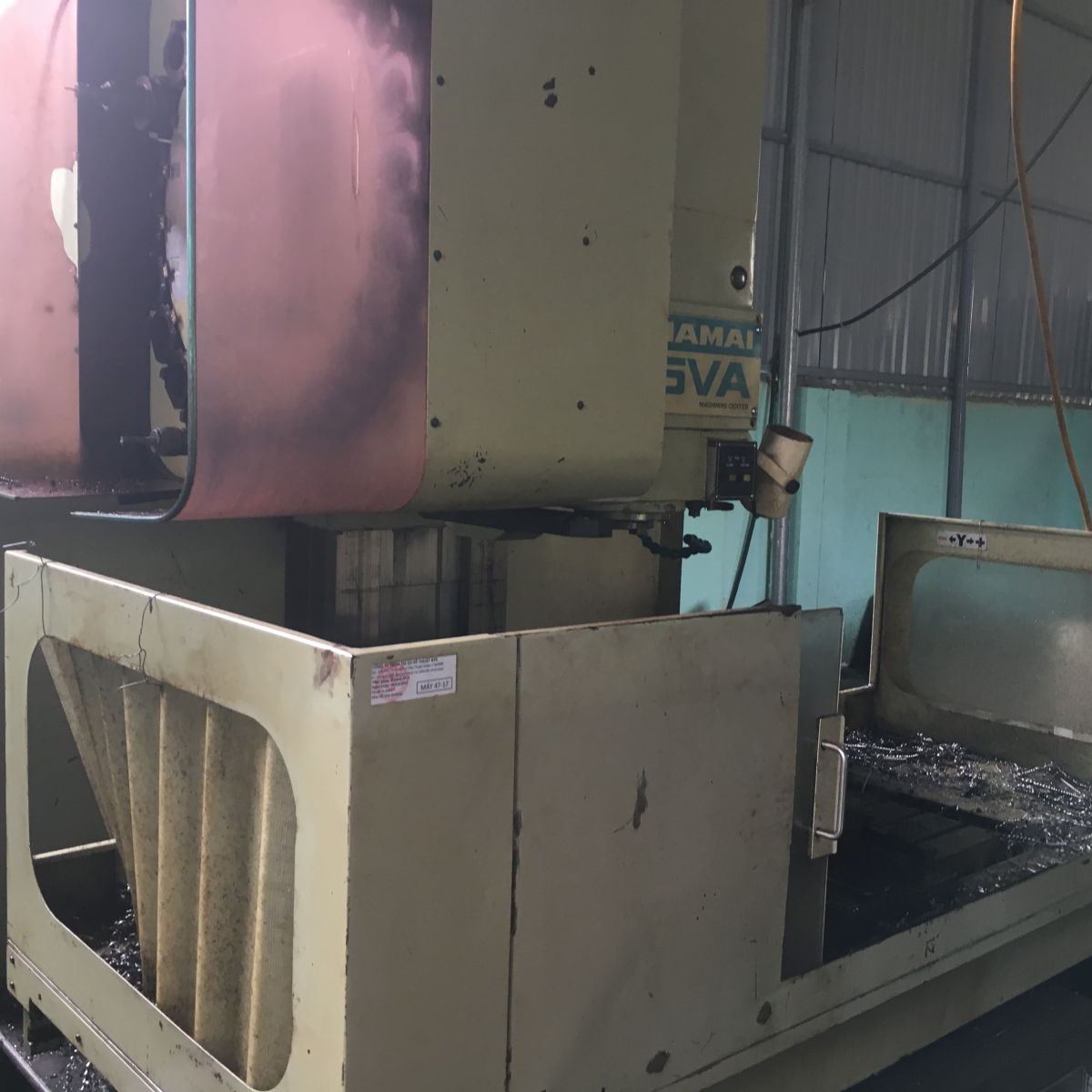 Máy Phay CNC Hamai 5VA Fanuc OM